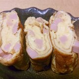 お弁当に★魚肉ソーセージ入り厚焼き卵